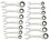 Gearwrench KD86859 14 Piece 90T SAE/MM Stubby&nbsp;Ratcheting Wrench Set