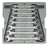 GearWrench KD9308 8 Piece SAE Ratcheting Wrench Set