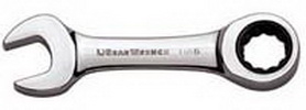 GearWrench KD9503 9/16" Stubby Combination Ratcheting Wrench