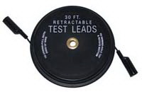 A & E Hand Tools KS1130 Retractable Test Leads 1 Lead x 30 ft.