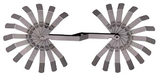 A & E Hand Tools KS3275A 26 Blade Offset Feeler Gauge