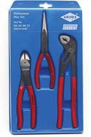 Knipex Tools Lp KX267488 3 Piece Pliers Set of Needle Alligator and Cutter Pliers