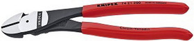 Knipex Tools Lp 74 21 200 8" Hi-Leverage Angled Diagonal Cutters
