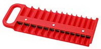 Lisle LS40120 1/4" 26PC SOCKET HOLDER RED
