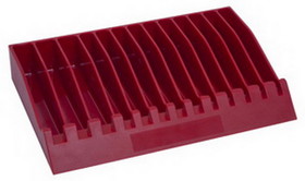 Lisle LS40490 Red Plastic Pliers Rack