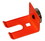 Lisle 49700 Magnetic Orange Air Hose Holder, Price/EA