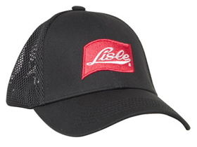 Lisle 89100 Lisle Mesh Hat Black