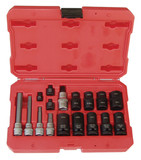 Lock Technology 17 Piece Foreign and Domestic Brake Caliper Socket Kit