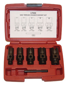 Lock Technology 999 SAE Thread Chaser Socket Kit