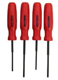 Mayhew 31021 4 Piece Micro Slotted & Phillips Screwdriver Set