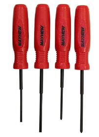 Mayhew 31021 4 Piece Micro Slotted &amp; Phillips Screwdriver Set