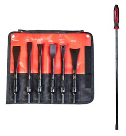 Mayhew Steel Products MH81477 7 Piece Air Hammer Chisel and&nbsp;Pry Bar Promo