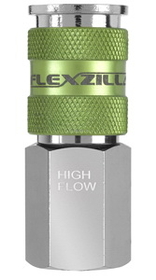 Legacy MTA53616FZ High Flow Coupler 1/4" Body 3/8" Fnpt Flexzilla Pro
