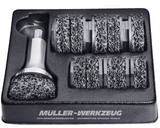 MUELLER-KUEPS 433 618 Aluminum Wheel HUB Grinder Type 2