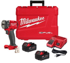 Milwaukee 2854-22R M18 FUEL 3/8 " Sub Compact Impact Wrench With Friction Ring Kit