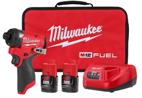Milwaukee 3453-22 M12 FUEL 1/4" Hex Impact Driver Kit