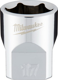 Milwaukee 45-34-9087 3/8" Drive 17MM Metric 6-Point Socket