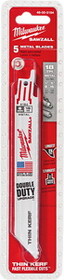 Milwaukee Electric Tool MWK48-00-5184 18 TPI 6" (5 Pk) Super Sawzall&nbsp;Blade
