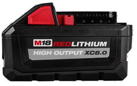 Milwaukee 48-11-1880 M18 XC8.0 Battery Redlithium High Output