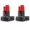 Milwaukee 48-11-2412 M12 REDLITHIUM XC3 Amp Battery Two Pack
