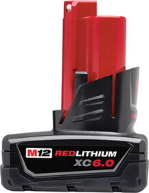 Milwaukee 48-11-2460 M12&#153;Redlithium XC6.0 Extended Capacity Battery Pack