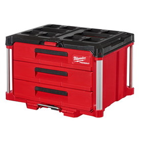Milwaukee 48-22-8443 PACKOUT&#153; 3 Drawer Tool Box with Dividers