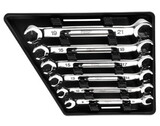 Milwaukee 48-22-9471 6 Piece Metric Double End Flare Nut Wrench Set