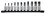 Milwaukee Electric Tool 48-22-9543 11 Piece 3/8" Drive Metric Hex&nbsp;Bit Socket Set