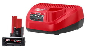 Milwaukee 48-59-2440 M12 XC4 Battery and Charger Kit