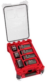 Milwaukee Electric Tool MWK49-66-7840 7 Piece MM/SAE 1" Drive Impact Wheel Service Socket Set