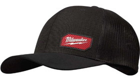 Milwaukee 505B Grid Iron Snap Back Hat Black