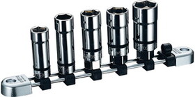 Nepros NTB305SPA 5 Piece 3/8" Drive Spark Plug&nbsp;Socket Set