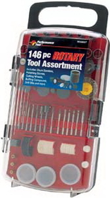 Performance Tool W50037 146 Pc Rotary Tool Stone Kit