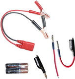Power Probe PPTK0008 PPECT Clipset w/Batteries & Alligator Clip Wire