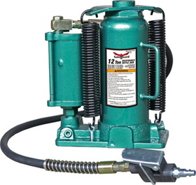 Safeguard 61122 12 Ton Air/Hydraulic Casted Bottle Jack