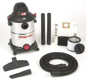 Shop Vac SP5989505 12 Gallon 5.5 Peak HP&nbsp;Stainless Steel Wet/Dry Vacuum
