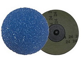 Shark SR13244 2"50 Grit Blue Zirconia Mini Grinding Discs/25 Pack