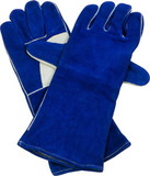 Shark 14403 Blue Deluxe Welding Gloves