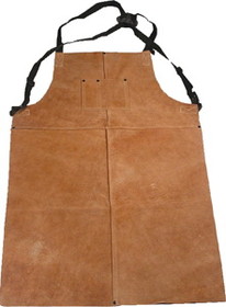 Shark 14524 24" x 36" Brown Leather Welding Apron Large