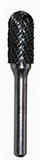 SHARK INDUSTRIES BT21 Ball-Nosed Cylinder Bur- Brazed Head 3/8