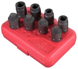 Sunex Tool SU2841 8 Piece 1/2 Drive Pipe Plug Socket Set