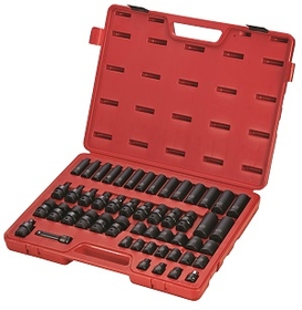 Sunex Tool SU3351 51 Piece 3/8" Drive Metric Master Impact Socket Set