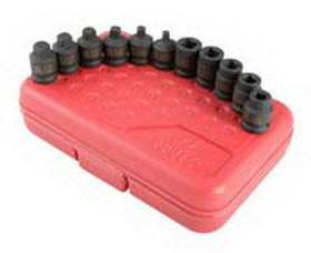 Sunex Tool SU3841 11 Piece Pipe Plug Socket Set 3/8" Drive