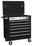 Sunex 8057BK Premium Full Drawer Service Cart - BlackCubes:92.5000