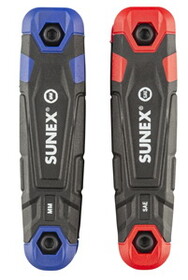 Sunex SU98517F 17 Piece SAE/Metric/ Folding Key Set