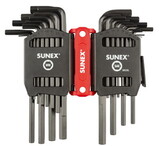 Sunex SU98526L 26 Piece SAE/Metric Long Arm Hex Key Set