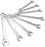 Sunex 9919MA 8 piece Metric Full Polished V-Groove Combination Wrench Set