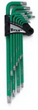 Titan 12715 13 Piece Extra Long Arm Ball TorX Set Tamper Resistant