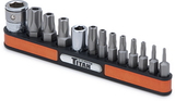 Titan TN16137 Tamper Resistant 5 Point Security Bit Set on Magnetic