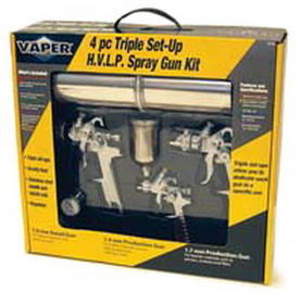 Titan TN19220 4 Piece Spray Guns 1.0 1.4 1.7 Kit